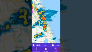 Android Rain Radar App With The Longest Free Time Span (12h) screenshot 3