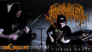 MOURNING VEIL - Closing In (OFFICIAL GUITAR PLAYTHROUGH) Blackened Death Metal