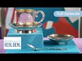 Tea time is served beautiful silver tea service  dickinsons real deal  s12 e35