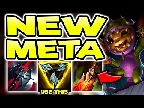 GNAR TOP IS THE NEW META TOPLANER! (VERY STRONG) - S12 GNAR TOP GAMEPLAY! (Season 12 Gnar Guide)