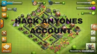How to hack clash of clans account 2017 screenshot 1