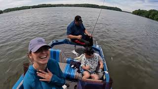 Rocky Fork Lake Ohio “When in doubt, set the hook!”