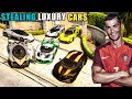 Gta 5  stealing fastest luxury cars in the world in 2023 with cristiano ronaldoreal life cars 33