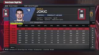 How to change shoes brand for any player in NBA2K24