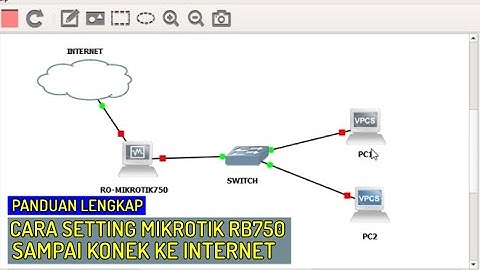 TUTORIAL LENGKAP - CARA SETTING ROUTER MIKROTIK RB750 DARI AWAL HINGGA TERHUBUNG KE INTERNET