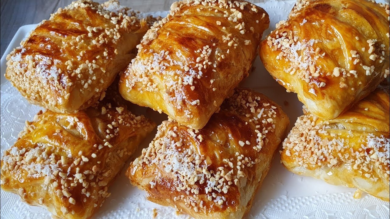 اسهل مسمن فالفران بدون خميرة👌 وجديهم لشرب الشاي مورقين مقرمشين بحشوة حلوة شهوة منهم كيحمقو