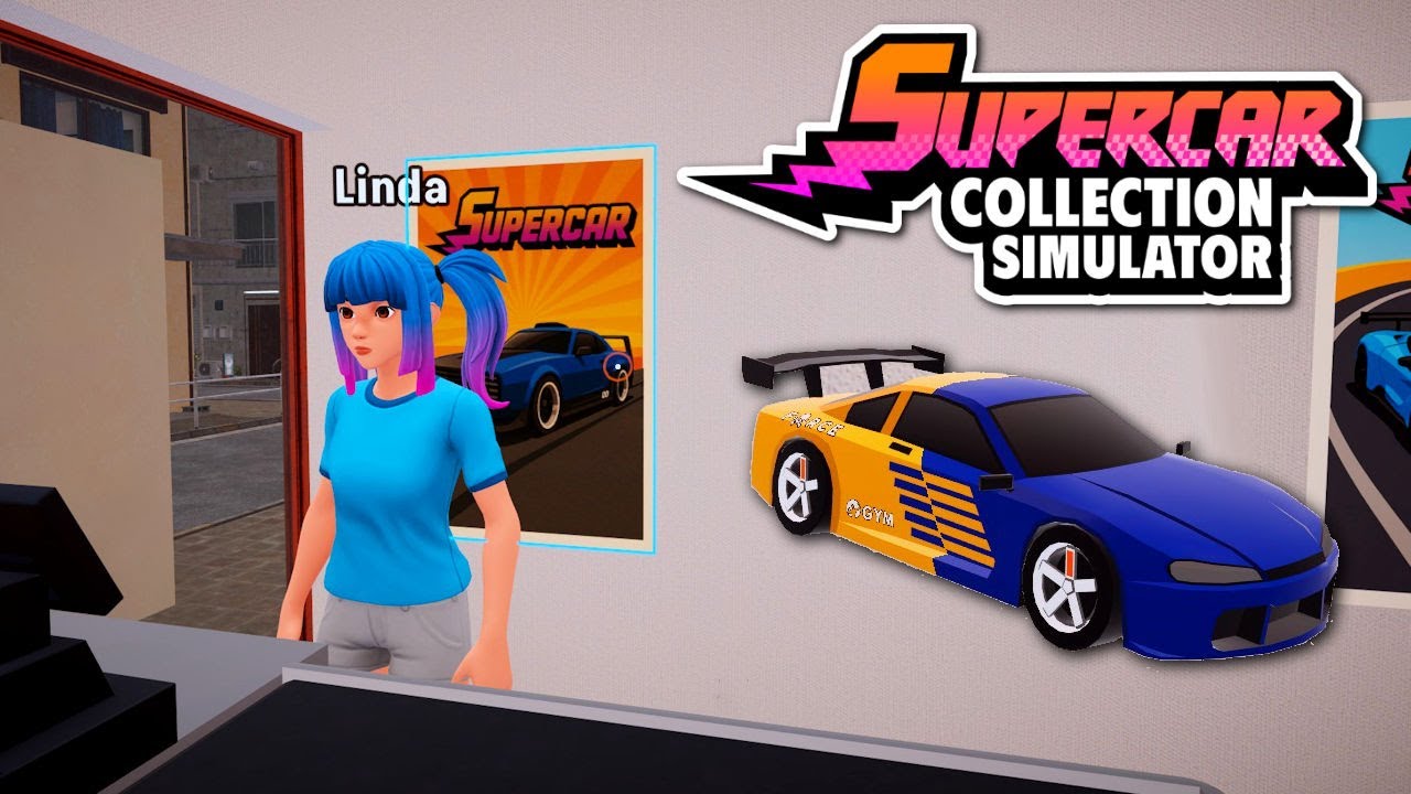 Supercar Collection Simulator - 07 - Kasjerka i magazyn - YouTube