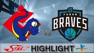 20161204 SBL超級籃球聯賽 裕隆vs富邦  Highlight