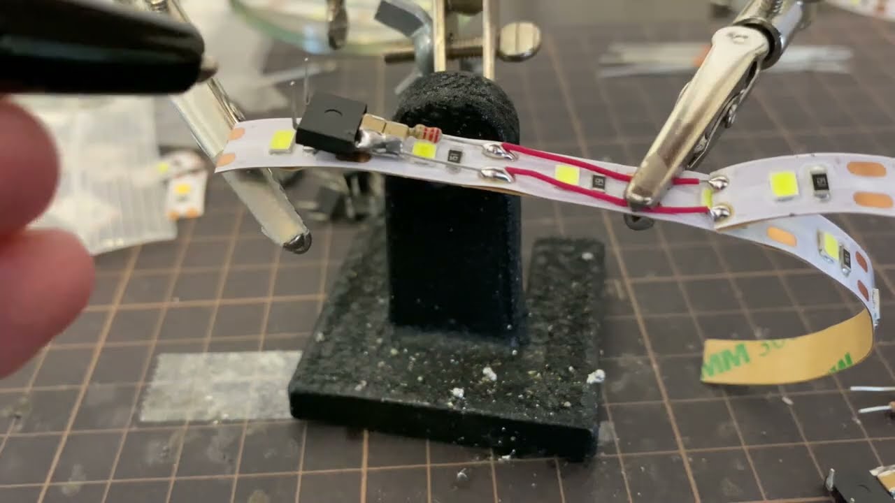 改NN式・蓄電】TOMIXダブルデッカー車用自作室内灯(215系・近郊型G車