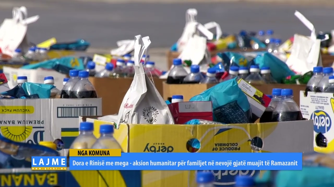 Një dorë që jep, një zemër që shpreson – Dora e Rinisë pranë çdo familjeje këtë Ramazan!