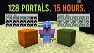 Minecraft, but I found ALL 128 strongholds