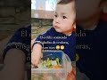Comiendo Verduritas mi bebé #bebes #bebe