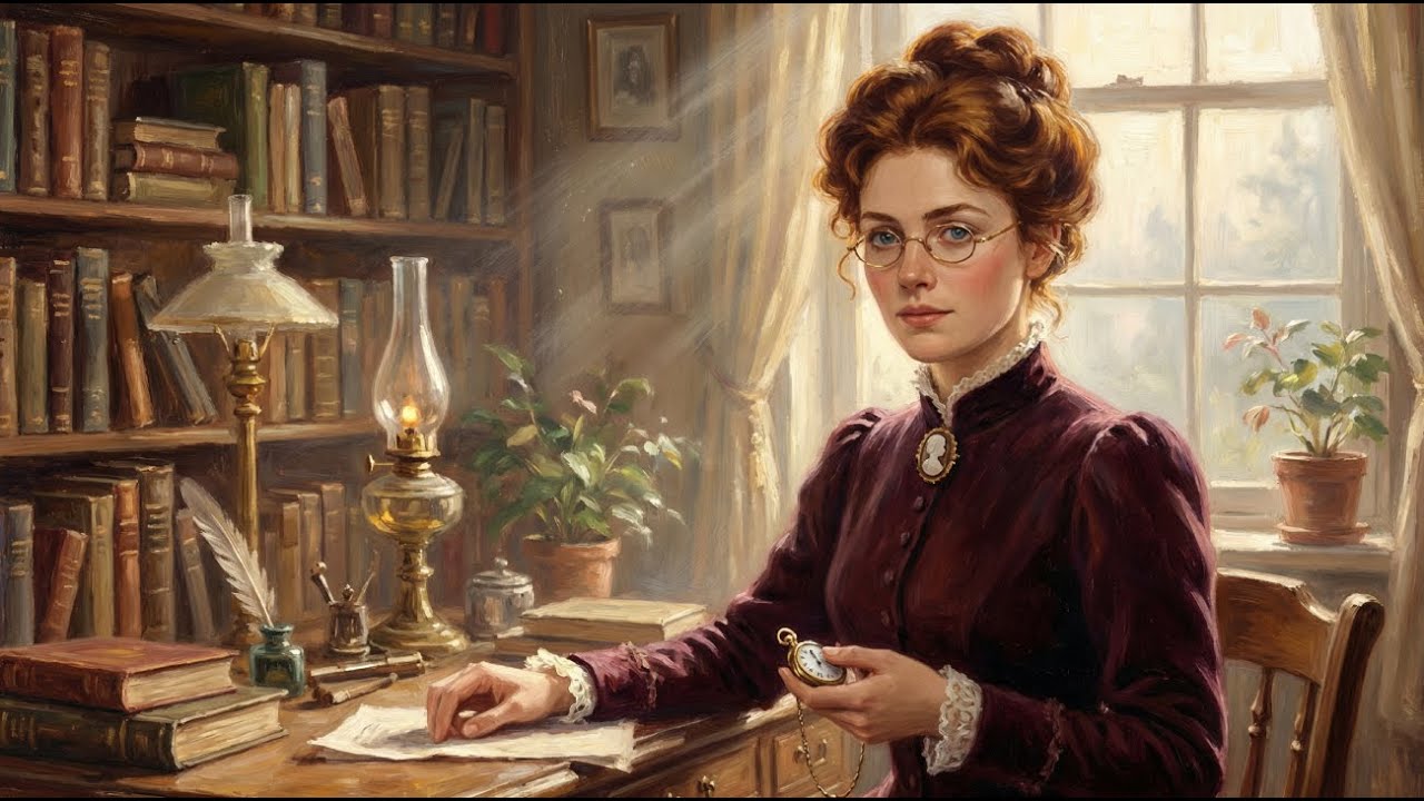 A Day in the Life of a Victorian Librarian | London 1890s | Aesthetic Short Film