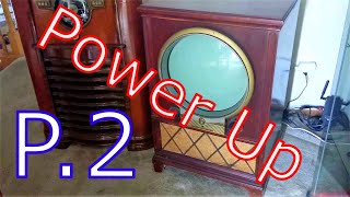 Zenith Porthole TV Power up Part 2