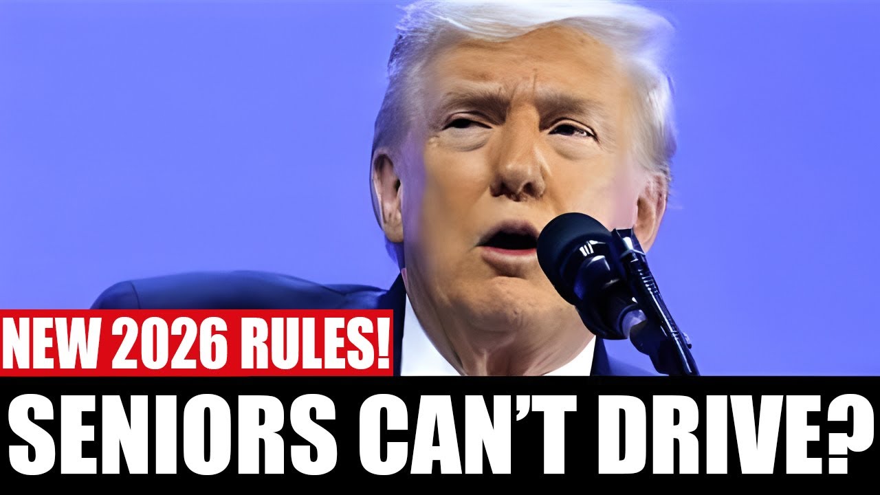 JUST ANNOUNCED  New Driving Rules Hit Feb 2026 — Seniors 65+ Beware