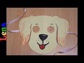 Hunde maske basteln mit lena  how to make a dog mask       