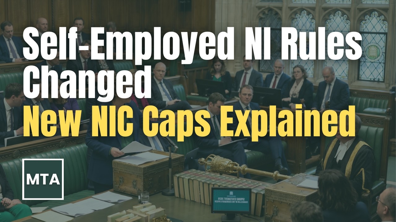 New National Insurance Caps For The Self-Employed Individuals