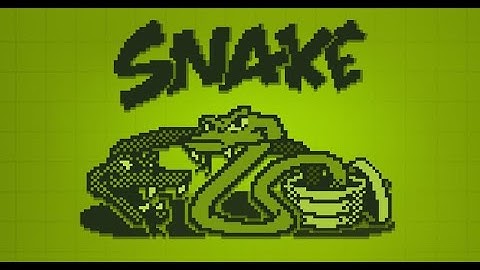Snake with STM32 on NOKIA LCD