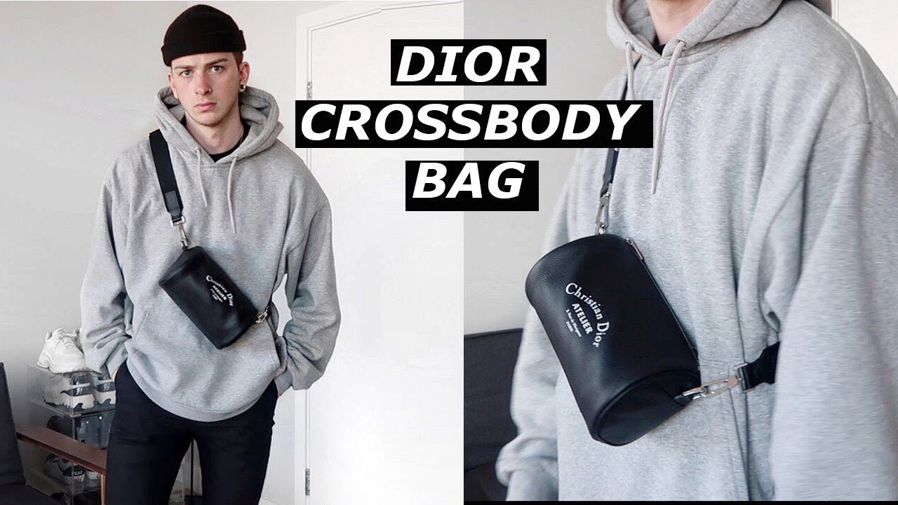Dior Roller Pouch Crossbody Bag | Grailed