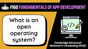Open Operating Systems | 1.2b | OCR AAQ | Application Development | F160