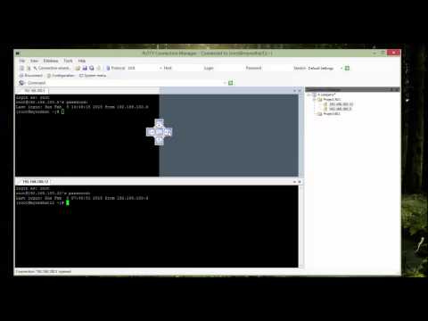 การใช้งาน Putty Connection Manager เบื้องต้น