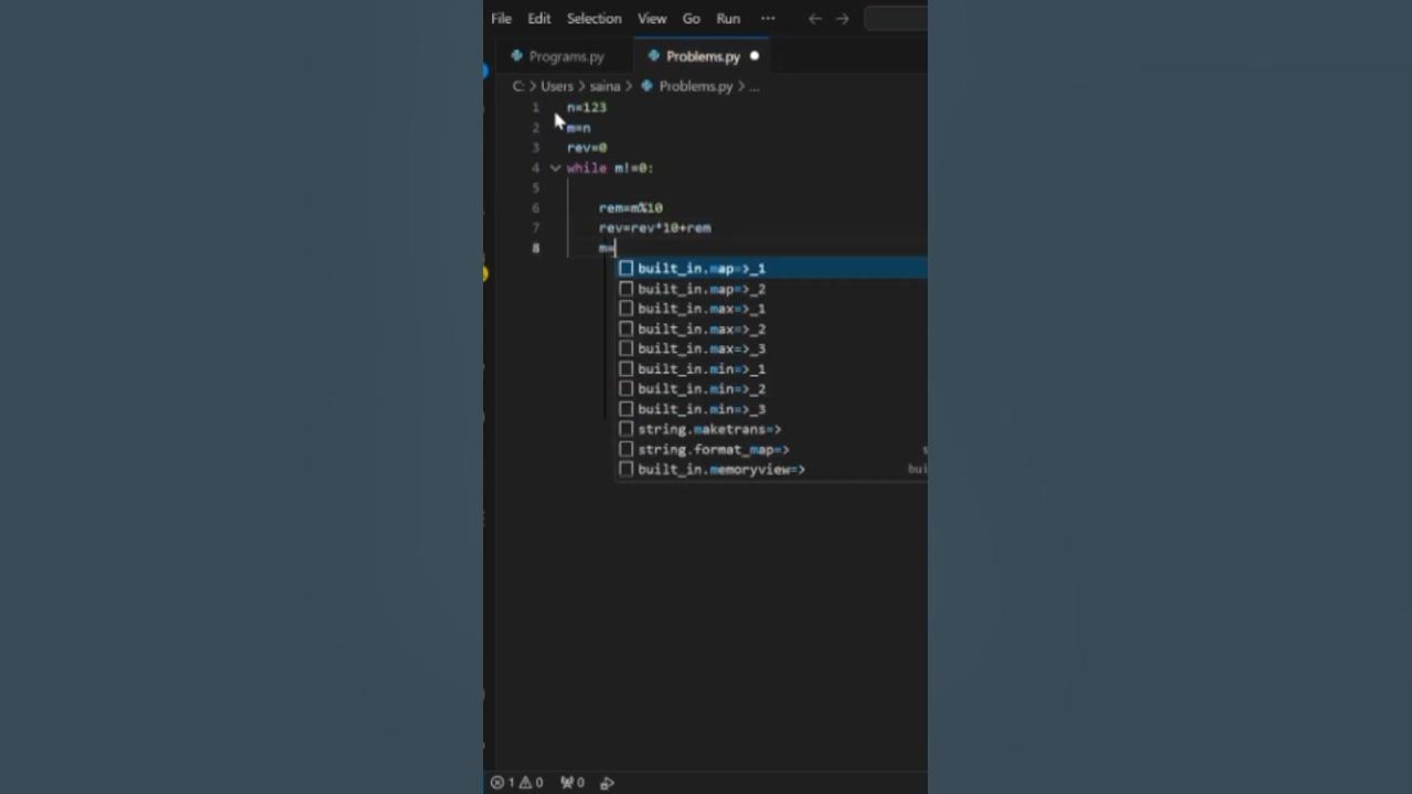 Reverse of a Number. @CodersLife-q9z #coding #programminglanguage # ...