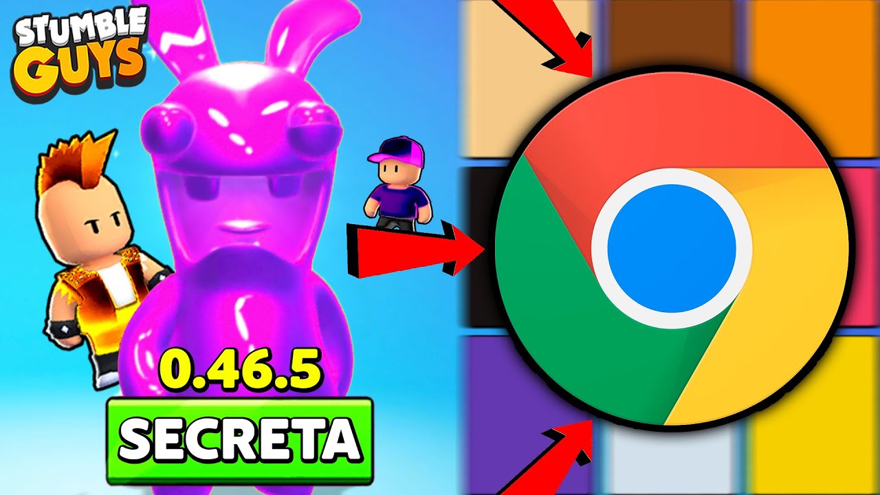 COMO JOGAR A NOVA VERSÃO SECRETA DO STUMBLE GUYS 0.46.5 PELO