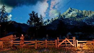 [Lofi] Howling Hill - Music &amp; Ambience - Crimson Desert | Greymane Camp Night Views | 4K | 10 Hours