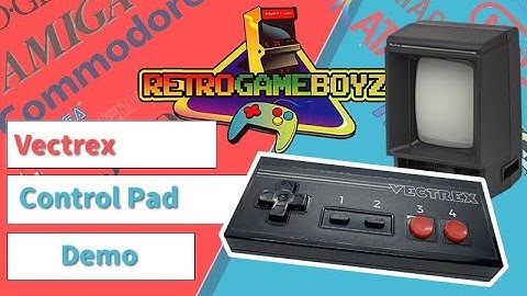 Vectrex Controller Demonstration - RetroGameBoyz