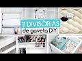 Divisórias de Gavetas | 11 ideias DIY