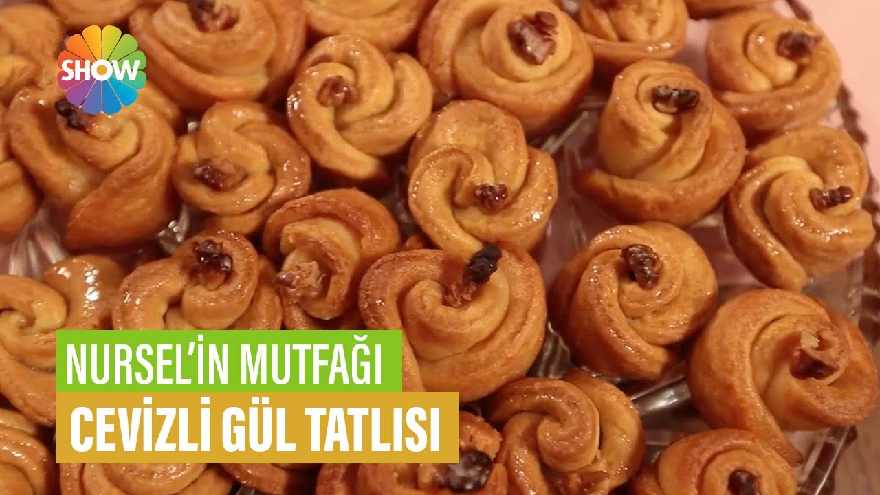 Cevizli Gül Tatlısı Tarifi | Nursel'in Mutfağı