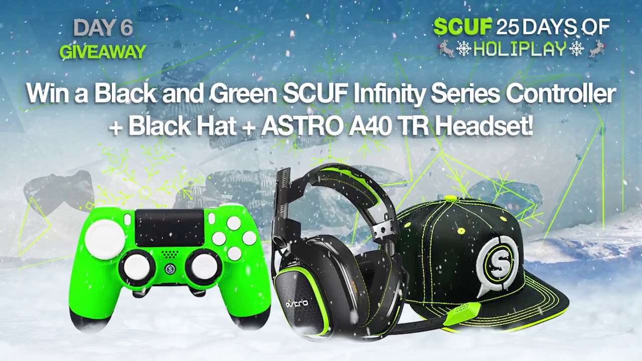 SCUF Day 6 HoliPLAY Giveaway (Closed) - YouTube Scuf Gaming