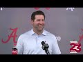Alabama OC Nick Sheridan Previews WKU - Monday 8/26/24