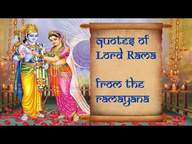 Sri Rama Quote Lord Sita Quotes Shree Ram Sita Wallpaper
