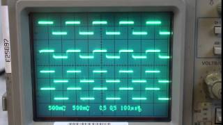 Tektronix 2465 300 Mhz Oscilloscope acting up