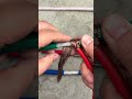 Electric work ⚡⚡👨‍🔧 #electrician #tool #electrician #tipsandtricks