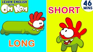 Learn With Om Nom Long And Short Om Nom Learning Videos