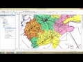 تصحيح خريطه غير مصححه من اخرى مصححه لنفس المنطقة باستخدام برنامج Arc GIS 