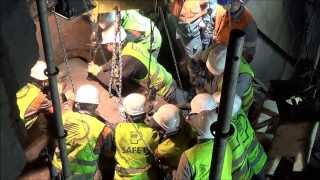 Installation Taphole Block Arcelor Mittal Dabrowa Gornica Blast Furnace