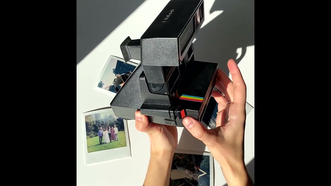 Винтажная камера Polaroid Supercolor 635CL черная (Refurbished