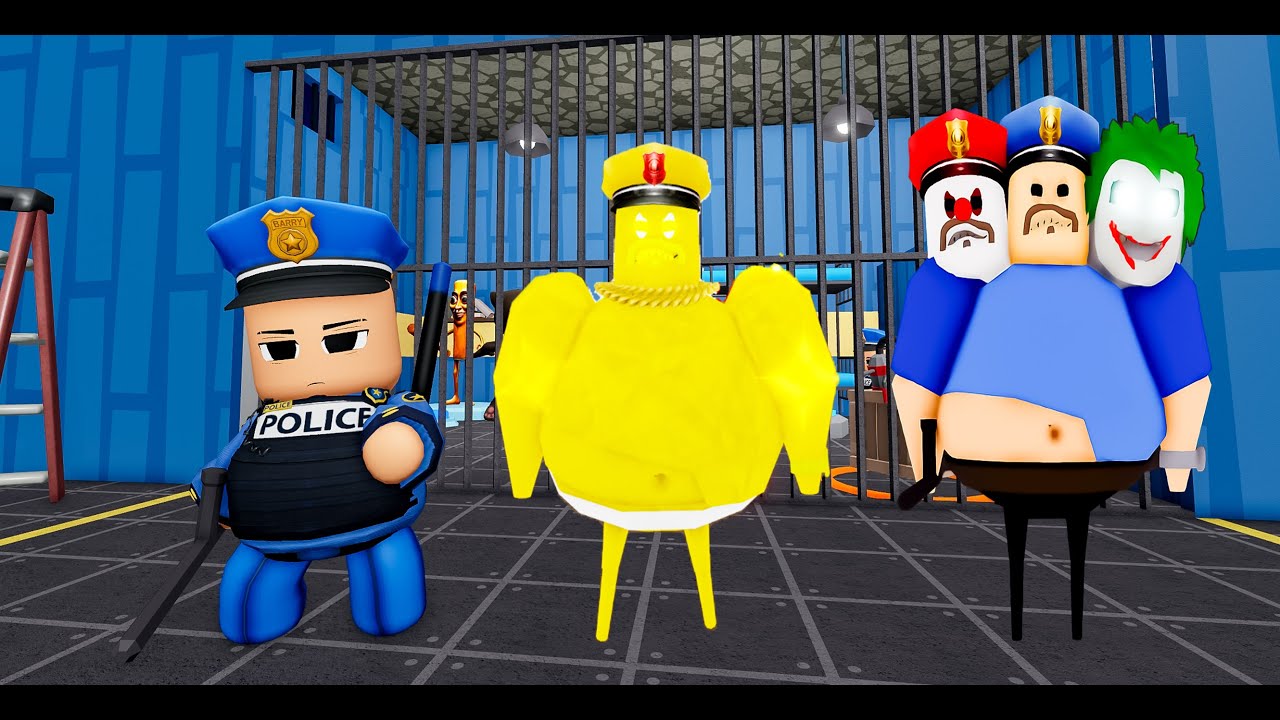 [FREE POWER!] POLICE JR 2 PLAYER ESCAPE PRISON! ROBLOX