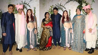 Aamir Khans Daughter Ira Khans grand Entry at her grand Reception with Kiran Rao,Rina Dutt &family