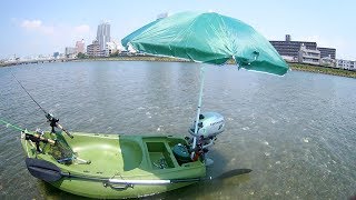 No.14I tried putting a parasol on a superdiscount kayak