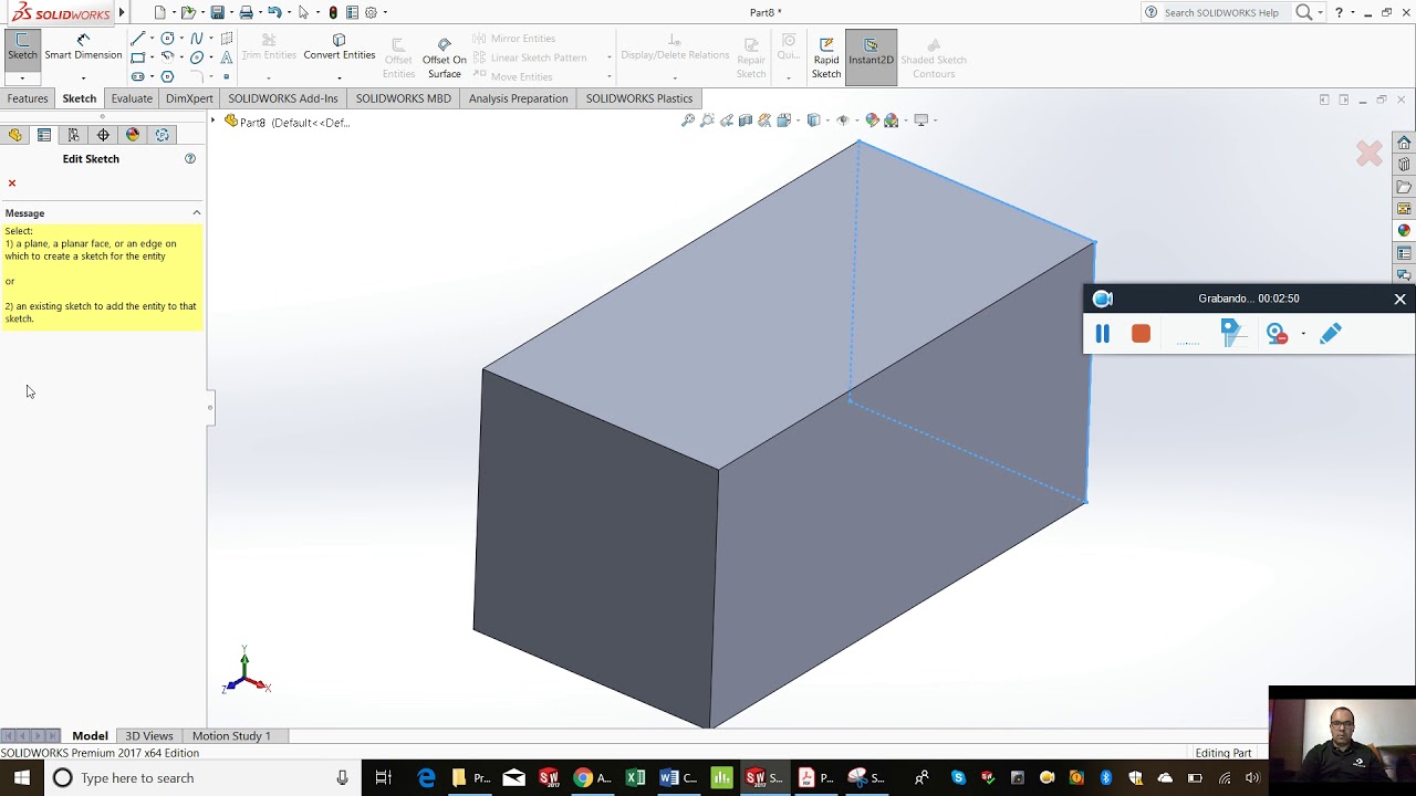 Construcción de una pirámide cuadrangular