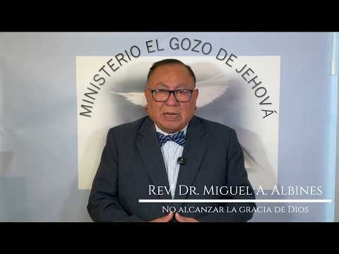 No alcanzar la gracia de Dios