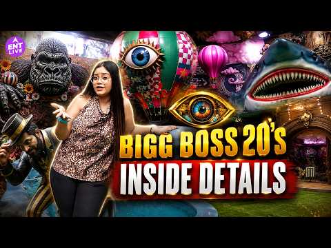 Bigg Boss 20 House Tour | Gorilla, Circus Ringmaster, Gym, Shark Shaped Pool & More