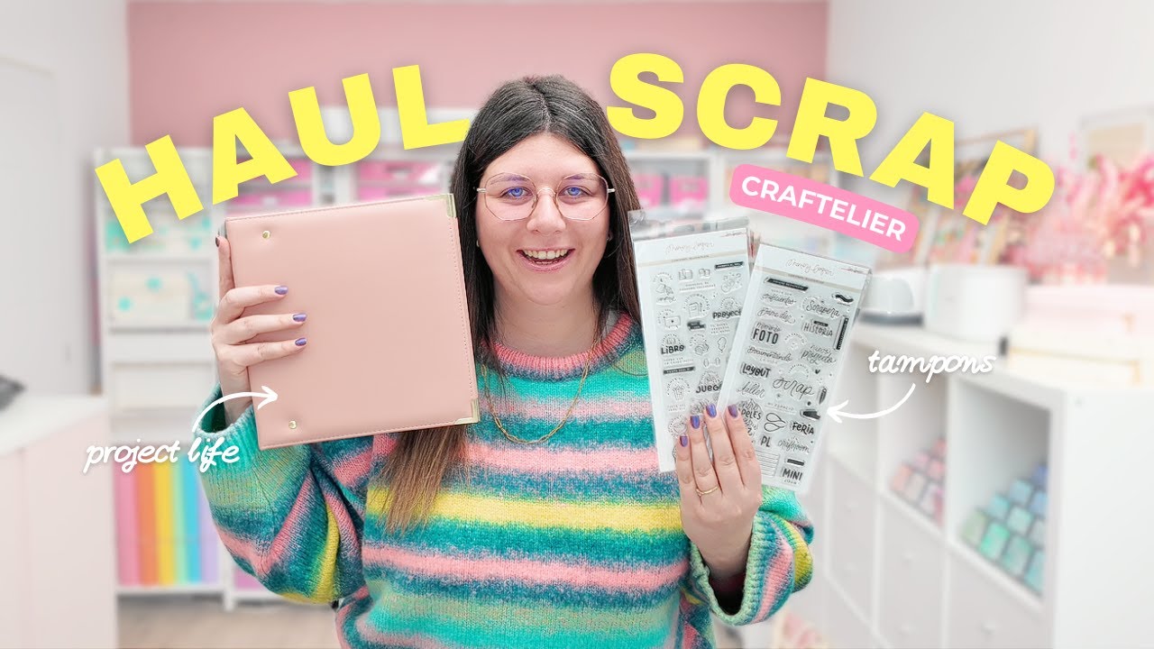 HAUL SCRAPBOOKING : Mes derniers achats Project Life et scrapbooking