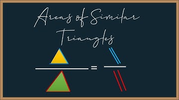 Areas of similar triangles [THEOREM-2]