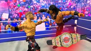 ROMAN REIGNS VS WILL OSPREAY! WWE ACTION FIGURE MATCH!