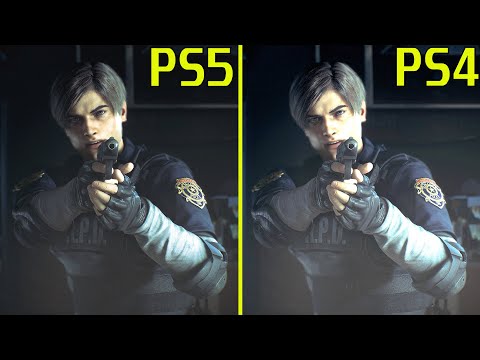 Resident Evil 2 Remake PS5 vs PS4 Comparison YouTube